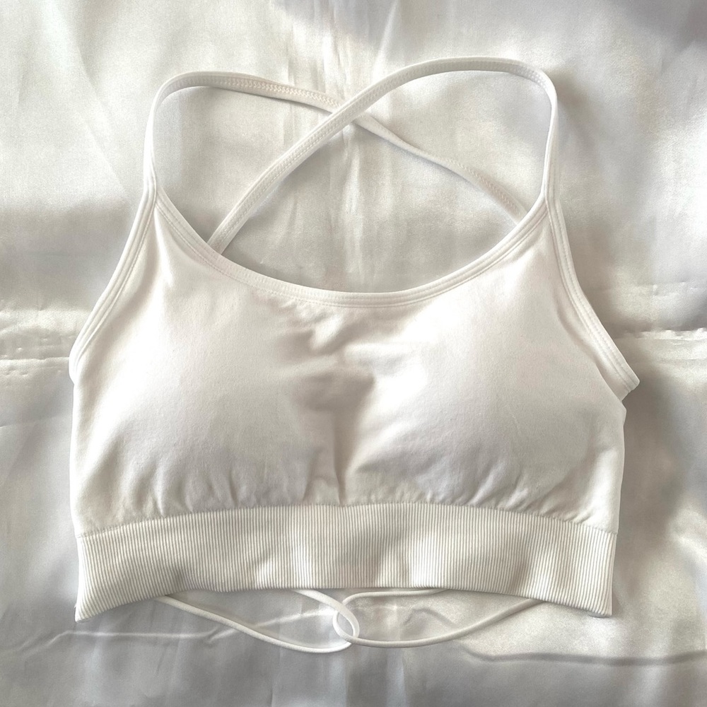NVGTN White Invincible Seamless Bra (XS)